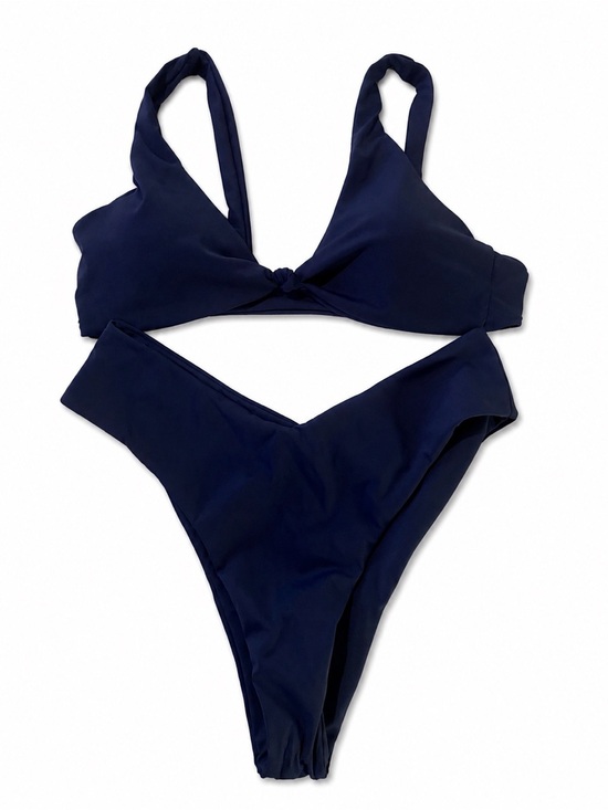 Other - Classic Navy V-Waist Bikini Set - Women Swim